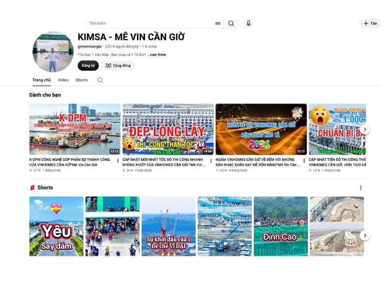 Vì Sao Lựa Chọn KimSa Làm Người Đồng Hành Tại Cần Giờ?