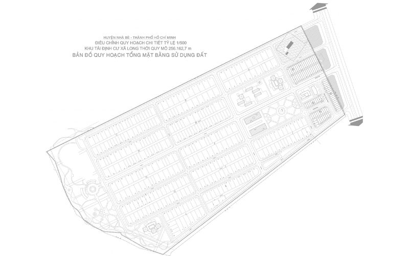 Mặt bằng tổng thể dự án