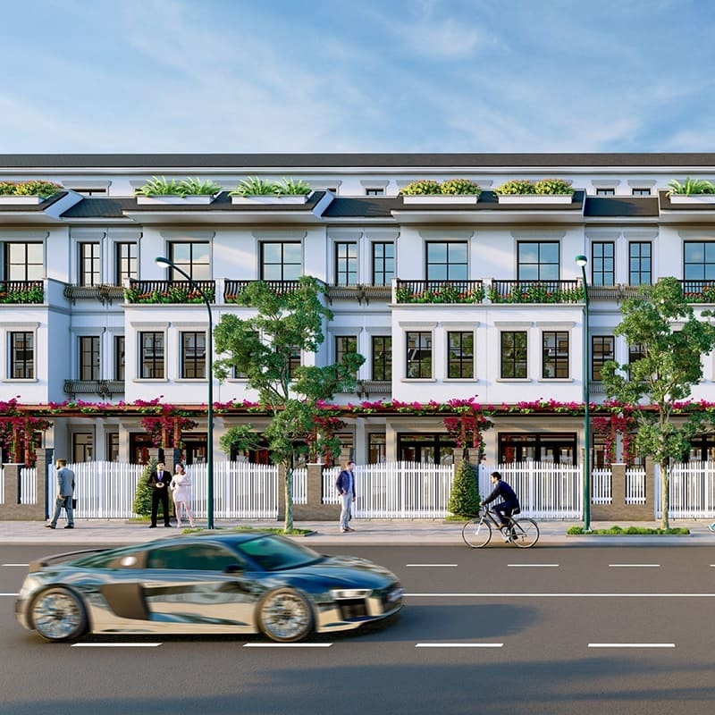 Nhà phố liên kế tại dự án