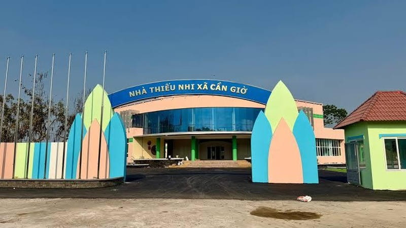 Nhà Thiếu Nhi Cần Giờ có cơ sở vật chất tốt, khuôn viên rộng