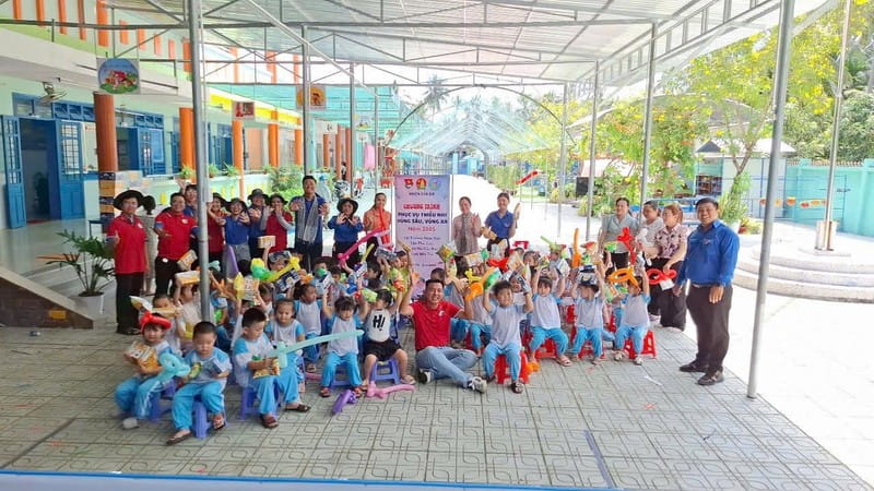 Nơi đây diễn ra nhiều hoạt động ý nghĩa dành cho các bạn nhỏ