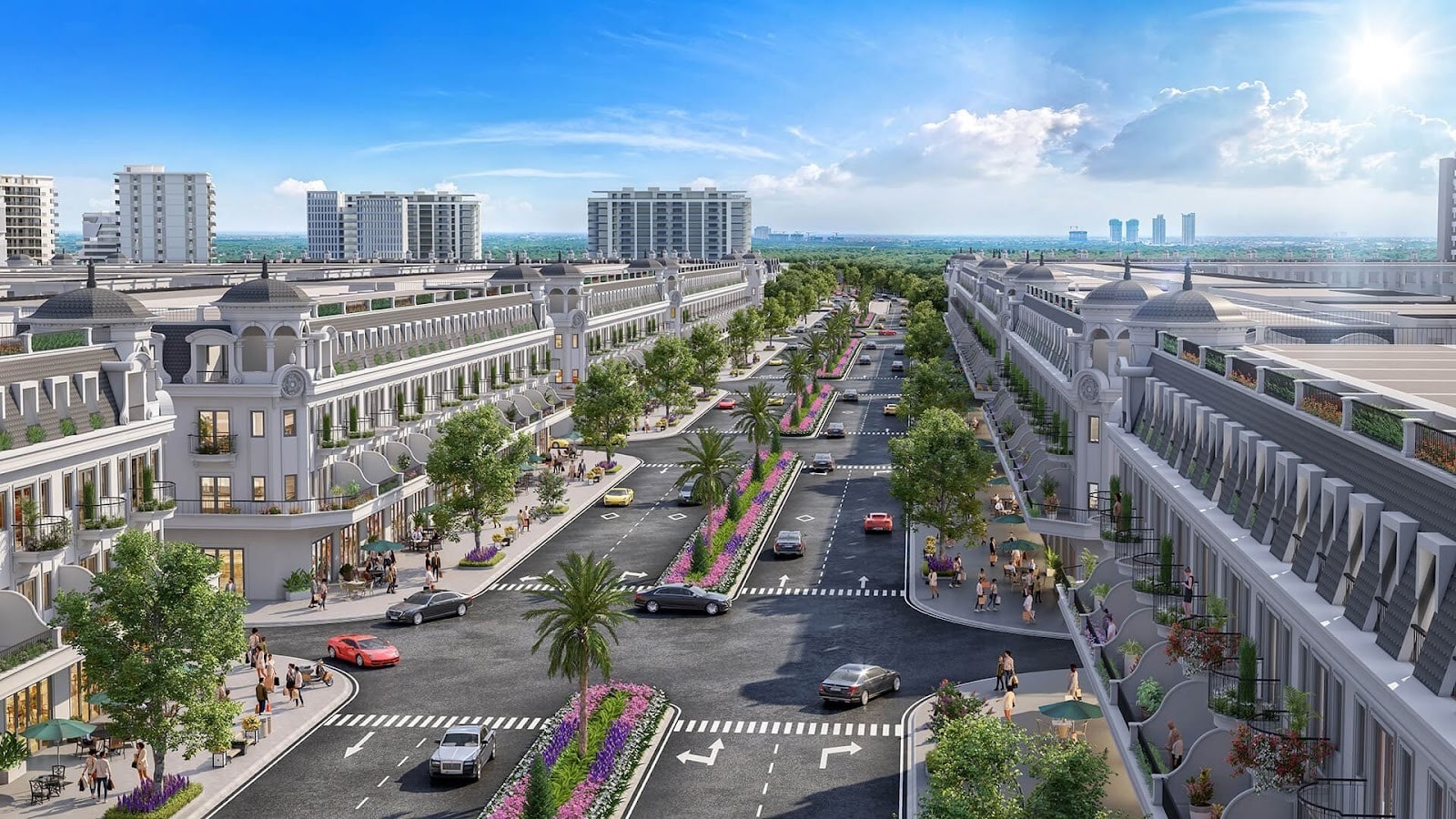 Dự án có quy mô lên đến 650ha với nhiều tiện ích đẳng cấp