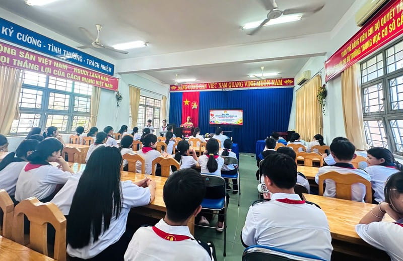 Trường THCS Cần Thạnh Cần Giờ đầy đủ phòng chức năng