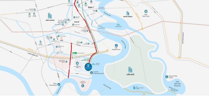 Vị trí đắc địa, tiên phong khu Nam Sài Gòn