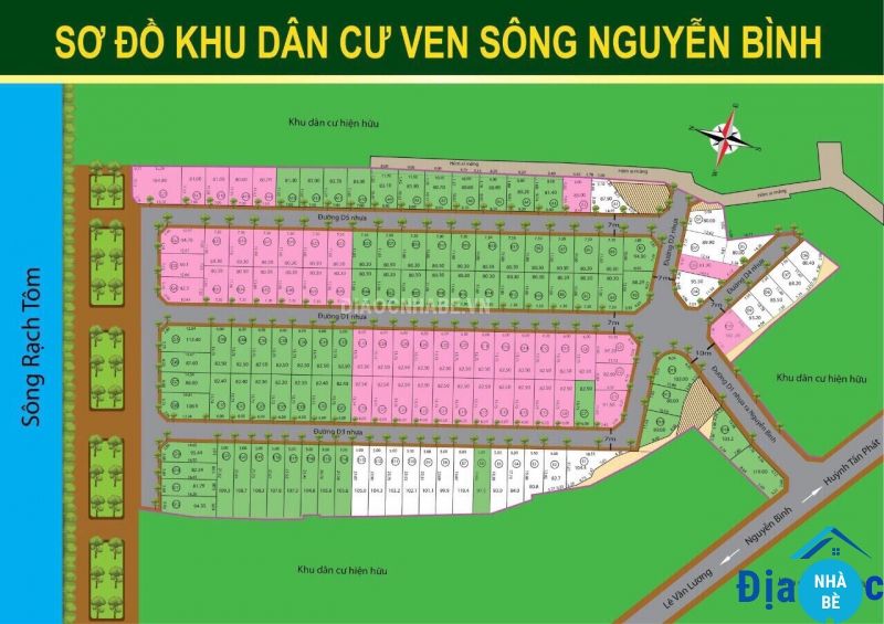Khu dân cư ven sông Nguyễn Bình
