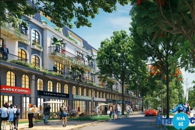 Chi tiết shophouse Zeitgeist Nhà Bè