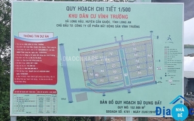 Bán đất khu dân cư Vĩnh Trường