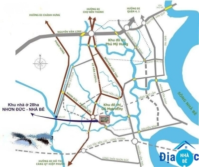 Dự án khu dân cư 28ha xã Hiệp Phước