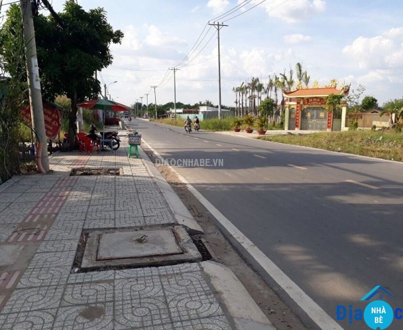 Đất nền mặt tiền đường Nguyễn Bình Nhà Bè