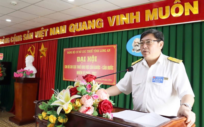 Chi cục thuế quản lý nghĩa vụ thuế của Cần Giuộc và Cần Đước